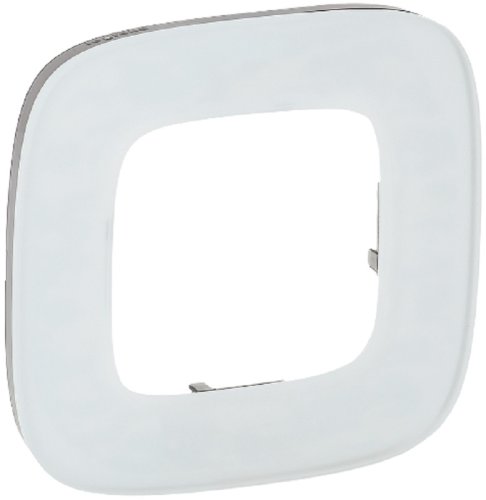 Рамка универсальная Legrand Valena Allure 1-м. глянцевое стекло белый фото Рамка универсальная Legrand Valena Allure 1-м. глянцевое стекло белый картинка